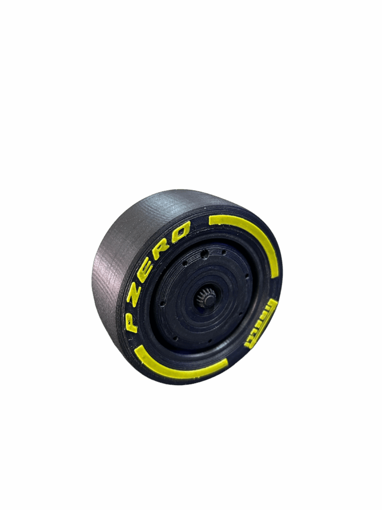 Imã De Geladeira Roda F1 Pirelli Pzero Amarelo (soft)