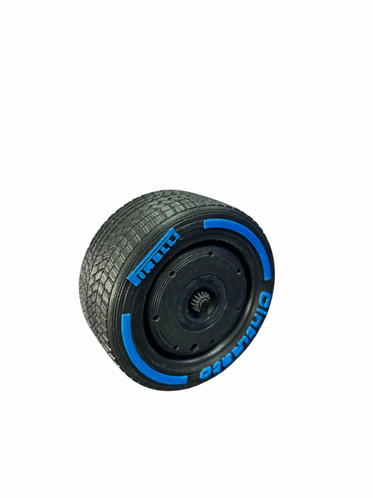 Imã De Geladeira Roda F1 Pirelli Cinturato Azul (intermediário)