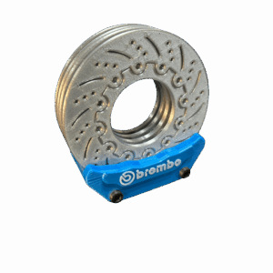 Descanso De Copo Lata Disco E Pinça Brembo Azul Claro