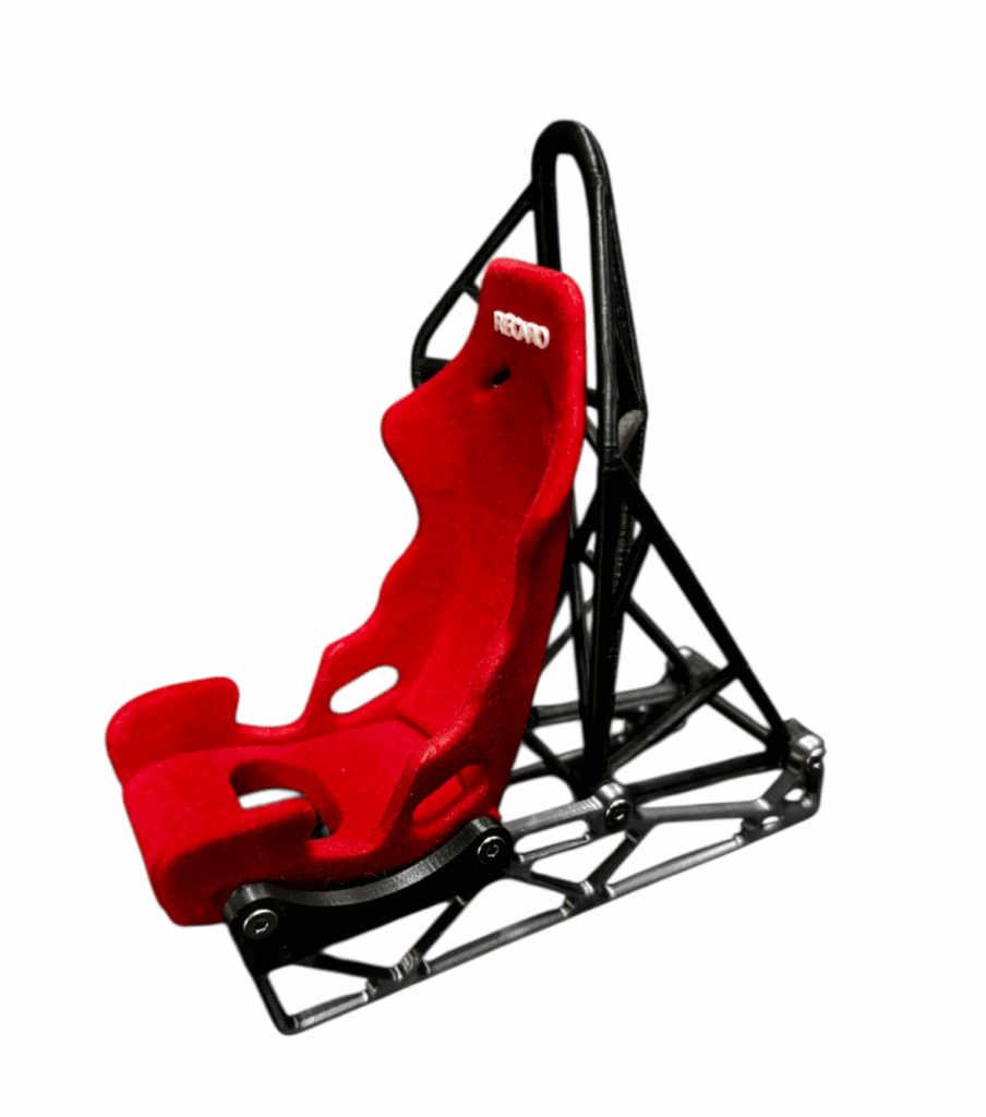Suporte Para Celular Banco Recaro Vermelho (Aveludado)