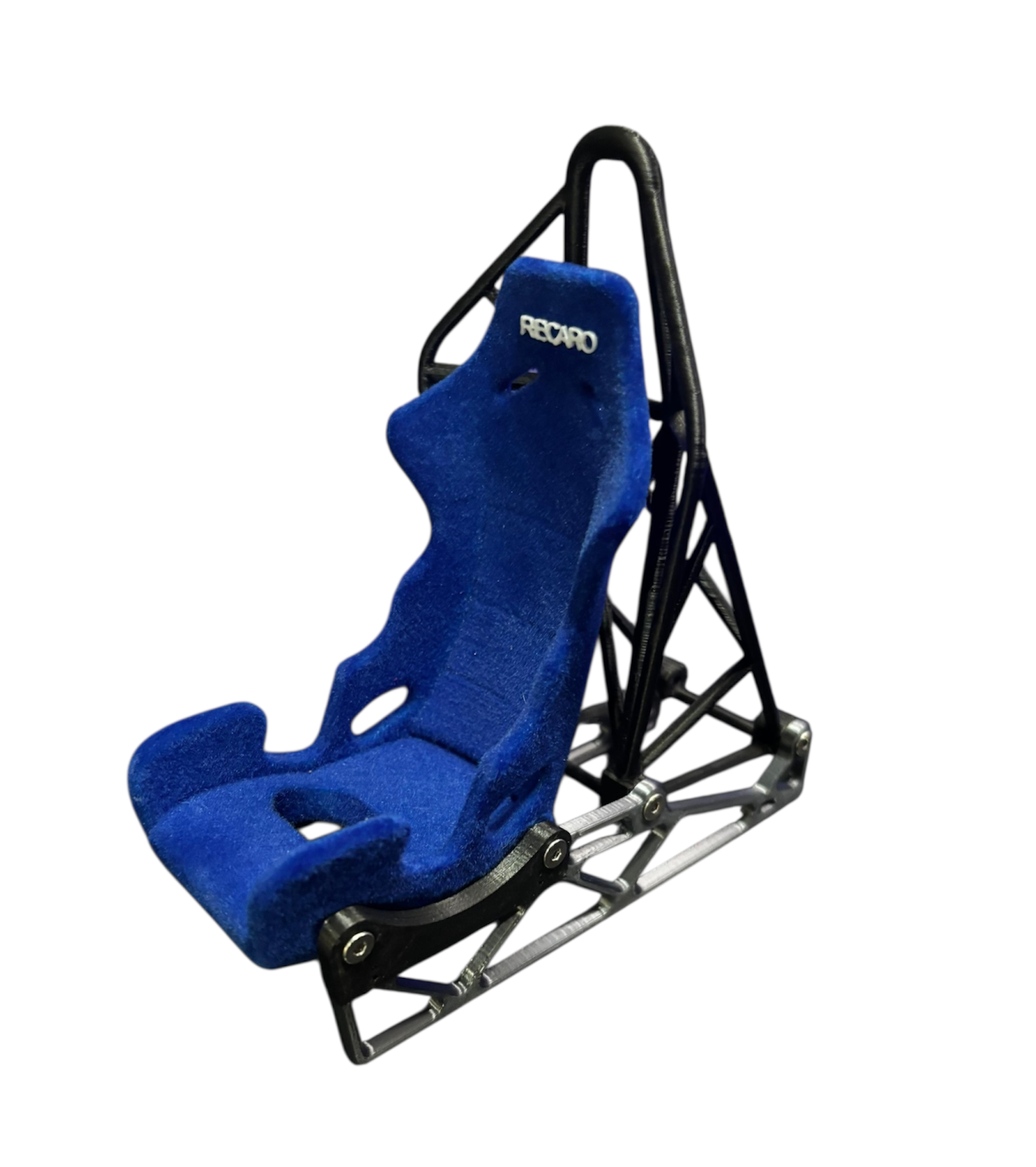 Suporte Para Celular Banco Recaro Azul (Aveludado)