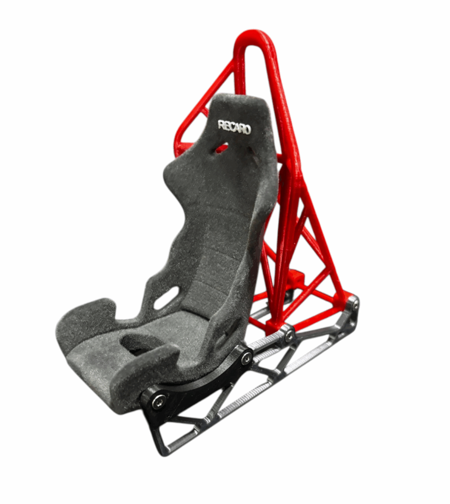 Suporte Para Celular Banco Recaro Cinza (Aveludado)
