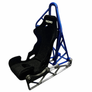 Suporte Para Celular Banco Recaro Preto (Aveludado) Com Azul