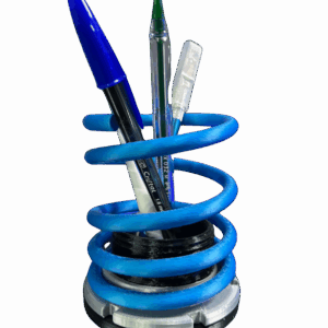 Porta Canetas Mola Coilover Automotivo azul (Bilstein)
