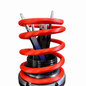 Porta Canetas Mola Coilover Automotivo vermelho (EIBACH)