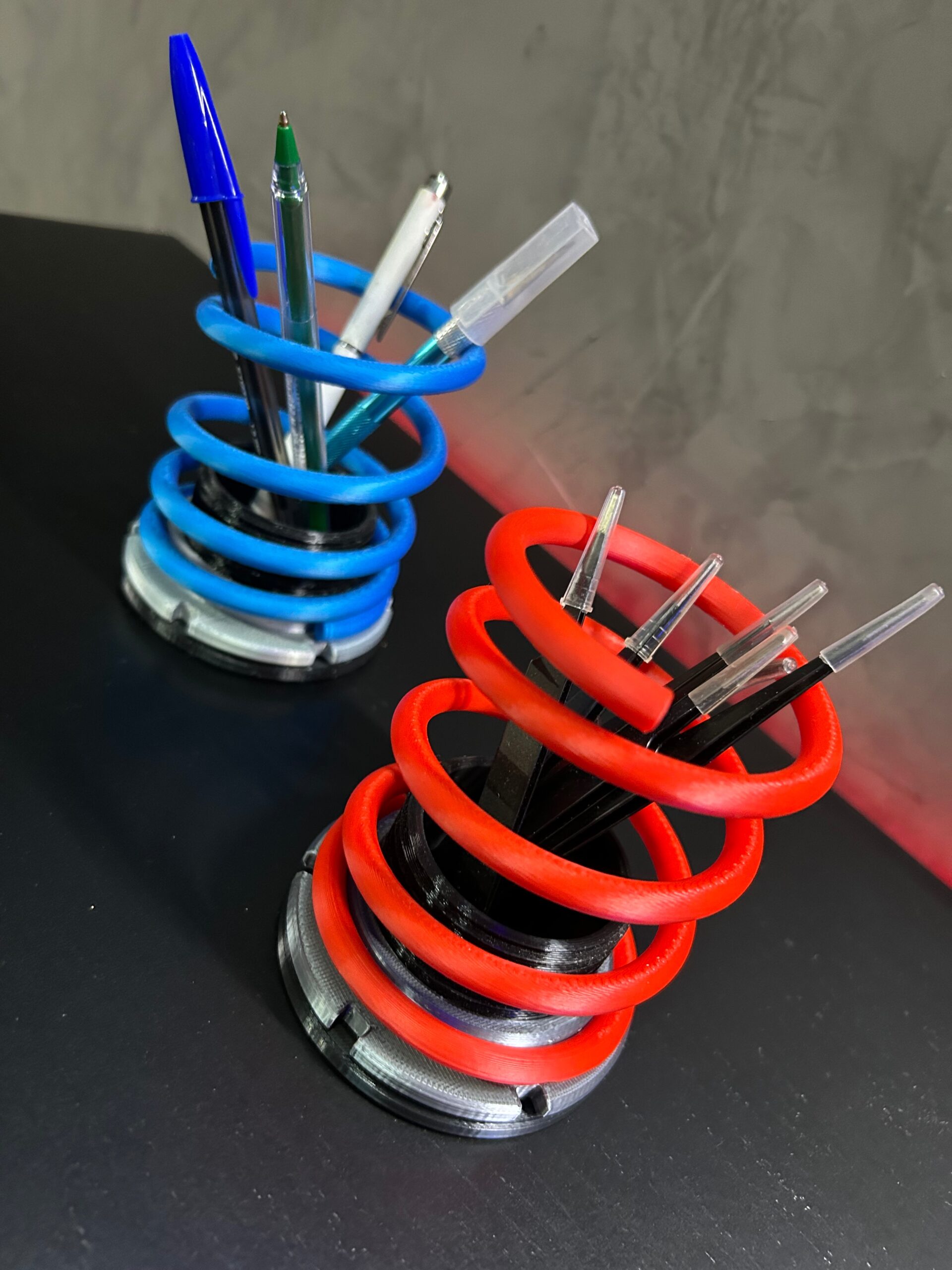 Porta Canetas Mola Coilover Automotivo azul (Bilstein) - Imagem 3