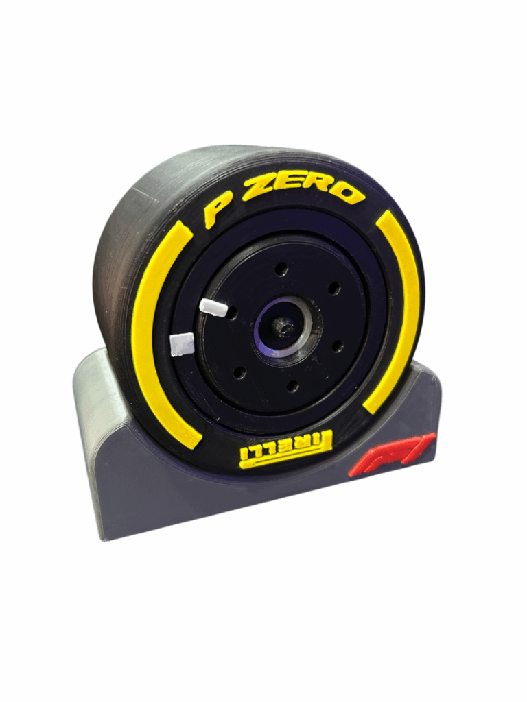 Relógio Decorativo Pirelli PZERO – Design de Pneu de Fórmula 1